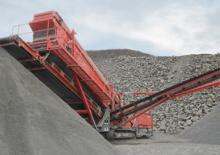 मोबाइल स्क्रीनिंग प्लांट Terex-Finlay 694+