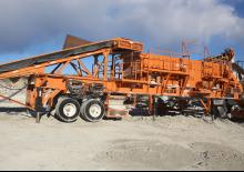 मोबाइल स्क्रीनिंग प्लांट Eagle Crusher 6X20