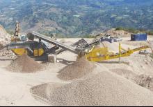 मोबाइल स्क्रीनिंग प्लांट Rubble Master CS 4800 2D