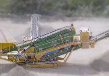 मोबाइल स्क्रीनिंग प्लांट REV GSV 60/E 