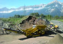 मोबाइल स्क्रीनिंग प्लांट Keestrack K4