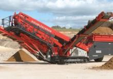 मोबाइल स्क्रीनिंग प्लांट Sandvik QA335