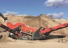 मोबाइल स्क्रीनिंग प्लांट Sandvik QE342