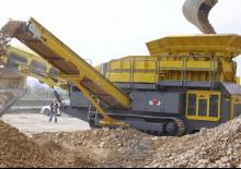 मोबाइल स्क्रीनिंग प्लांट Gipo RR 100