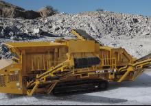 मोबाइल स्क्रीनिंग प्लांट Screen Machine Industries  Scalper 107T