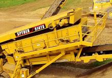 मोबाइल स्क्रीनिंग प्लांट Screen Machine Industries  Spyder 514TS
