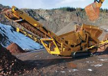 मोबाइल स्क्रीनिंग प्लांट IROCK  TS-409