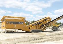 मोबाइल स्क्रीनिंग प्लांट IROCK  TS-512