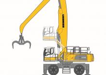 मटेरियल हैंडलर Liebherr LH 110 M Port Litronic