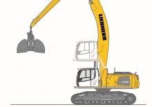 मटेरियल हैंडलर Liebherr LH 40 C Port Litronic