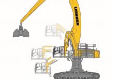 मटेरियल हैंडलर Liebherr LH 80 C High Rise Port Litronic