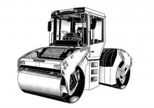 टैंडम वाइब्रेशन रोलर Bomag BW 151 AD-4 AM