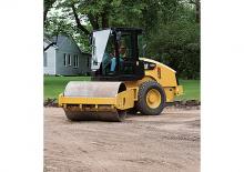 सिंगल-ड्रम रोलर Caterpillar CS44