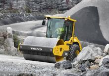 सिंगल-ड्रम रोलर Volvo SD160B