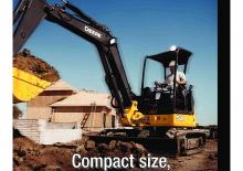 मिनी एक्सकेवेटर John Deere Construction 35D