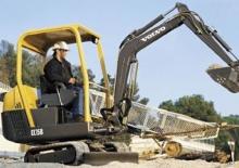 मिनी एक्सकेवेटर Volvo EC15B XT