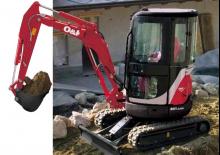 मिनी एक्सकेवेटर O&K RH 1.20