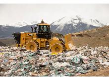 कचरा कॉम्पेक्टर Caterpillar 816K