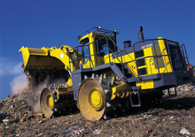 कचरा कॉम्पेक्टर Komatsu WF550-3