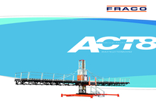 मास्ट क्लाइम्बिंग वर्क प्लेटफॉर्म Fraco ACT-8