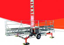 मास्ट क्लाइम्बिंग वर्क प्लेटफॉर्म Fraco FRSM 1500