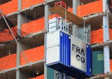 मास्ट क्लाइम्बिंग वर्क प्लेटफॉर्म Fraco SEH 6000