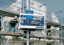 मास्ट क्लाइम्बिंग वर्क प्लेटफॉर्म Böcker Super-Lift Z 330