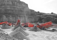 मोबाइल स्क्रीनिंग प्लांट Terex-Finlay 696 - 3 Deck
