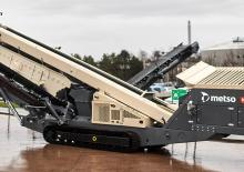 मोबाइल स्क्रीनिंग प्लांट Metso Nordtrack S3.9