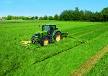 मोवर कॉम्बिनेशन - बिना कंडीशनर के डिस्क Krone EasyCut B 970