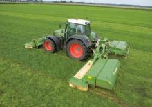 मोवर कॉम्बिनेशन - कंडीशनर के साथ डिस्क Krone EasyCut 9140 CV