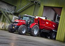 म्यूनिसिपल ट्रैक्टर फ्रंट हिच Massey Ferguson MF 7618 Dyna 6 ES