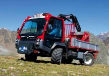 म्यूनिसिपल ट्रैक्टर फ्रंट हिच Lindner Unitrac 82 L