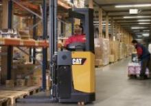 पैलेट स्टेकर सिट डाउन राइडर Caterpillar NSS15N