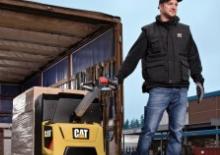 पैलेट ट्रक स्टैंड अप राइडर प्लेटफॉर्म Caterpillar NPP20N2R