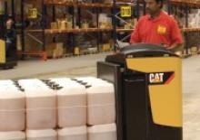 पैलेट ट्रक स्टैंड अप राइडर प्लेटफॉर्म Caterpillar NPR20N