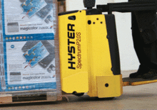 पैलेट ट्रक स्टैंड अप राइडर प्लेटफॉर्म Hyster P2.0S FBW