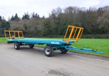 फ्लैट बेड ट्रेलर Rolland RP 7504 CH