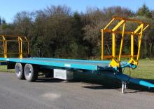 फ्लैट बेड ट्रेलर Rolland RP 7504 LSP