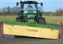 फ्रंट-माउंटेड मोवर - बिना कंडीशनर के डिस्क Krone EasyCut F 320 M