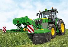 फ्रंट-माउंटेड मोवर - कंडीशनर के साथ डिस्क John Deere 131