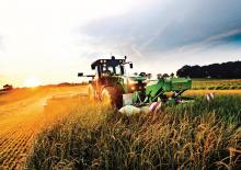 फ्रंट-माउंटेड मोवर - कंडीशनर के साथ डिस्क John Deere F310R 