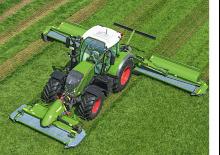फ्रंट-माउंटेड मोवर - कंडीशनर के साथ डिस्क Fendt Slicer 310 FZRC