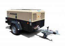 पोर्टेबल एयर कंप्रेसर - डीजल, इलेक्ट्रिक, गैसोलीन Doosan 10/53 