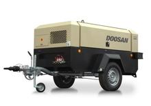 पोर्टेबल एयर कंप्रेसर - डीजल, इलेक्ट्रिक, गैसोलीन Doosan 7/71