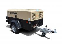 पोर्टेबल एयर कंप्रेसर - डीजल, इलेक्ट्रिक, गैसोलीन Doosan 7/73 