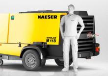 पोर्टेबल एयर कंप्रेसर - डीजल, इलेक्ट्रिक, गैसोलीन Kaeser Mobilair M 118