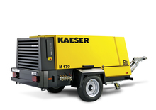 पोर्टेबल एयर कंप्रेसर - डीजल, इलेक्ट्रिक, गैसोलीन Kaeser Mobilair M 170