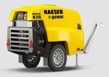 पोर्टेबल एयर कंप्रेसर - डीजल, इलेक्ट्रिक, गैसोलीन Kaeser Mobilair M 31E/7 bar 