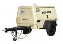 पोर्टेबल एयर कंप्रेसर - डीजल, इलेक्ट्रिक, गैसोलीन Doosan P260/HP220WYM 